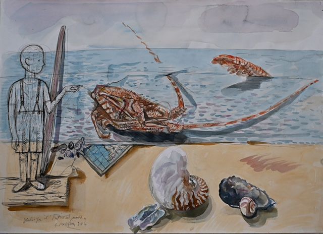 Studio per il trittico del mare