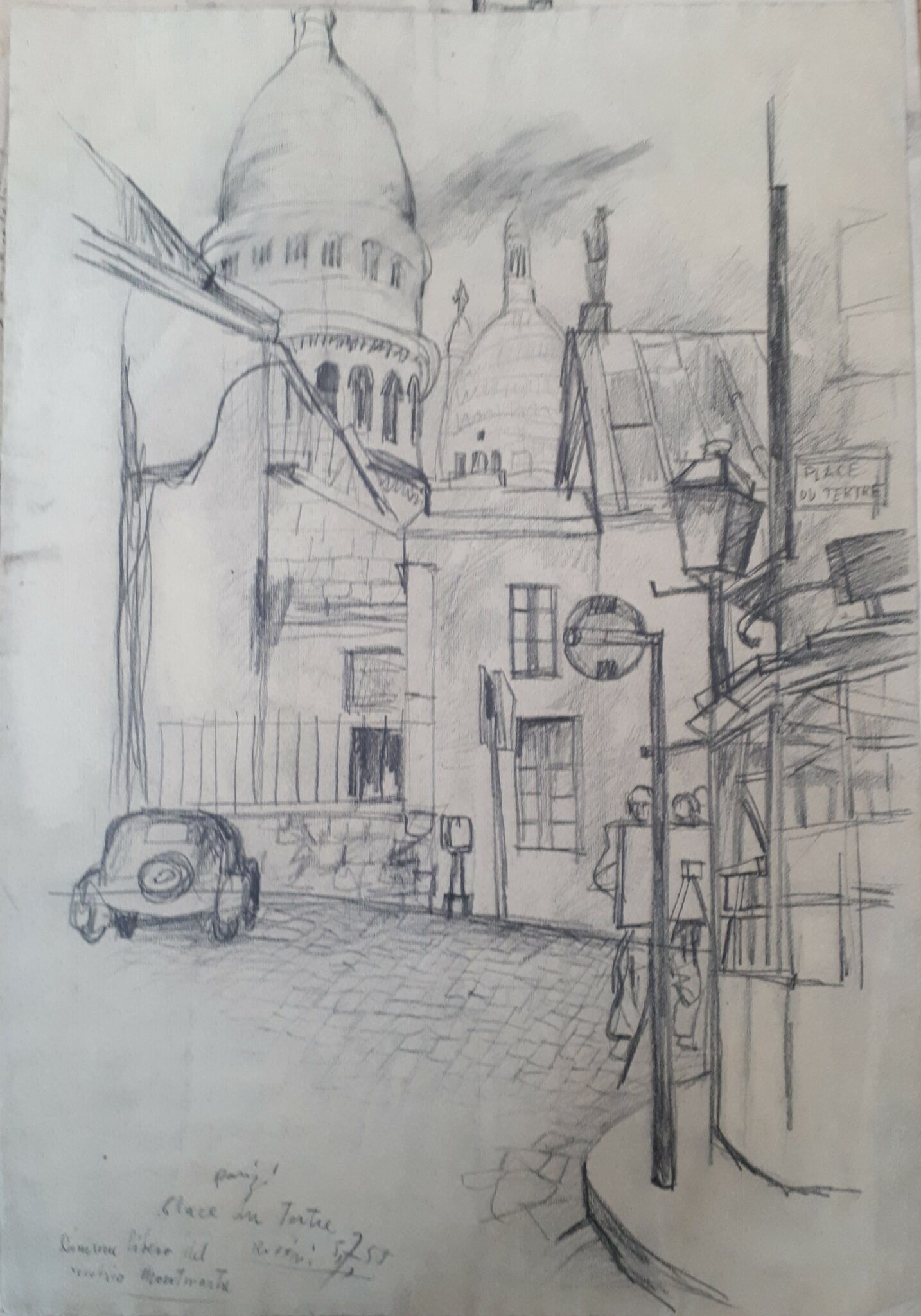 Parigi, Place du Tertre – Comune libero del vecchio Montmartre